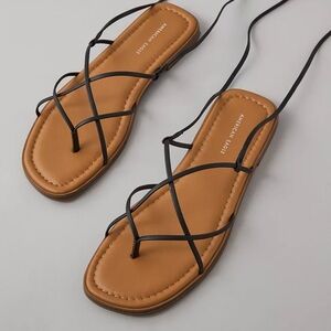 AE strappy lace up sandal